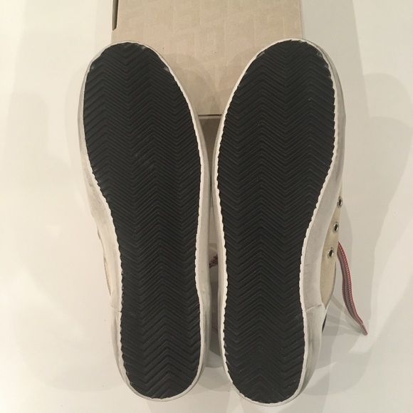 Golden Goose Superstar Beige Silver Glitter Star - Picture 8 of 10